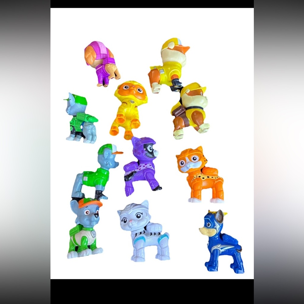 Paw Patrol & Cat Pack Figures Lot of 11